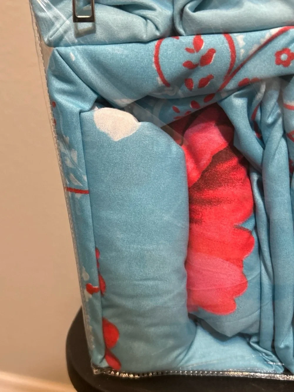 King Sheet Set - Aqua Floral